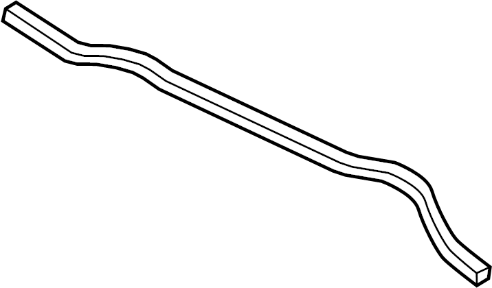View 95851161201 Hood Seal (Rear) Full-Sized Product Image