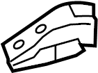 View 958511651009B9 Hood Hinge Cover (Left) Full-Sized Product Image