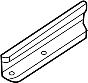 View 95850190100GRV Frame Rail End (Front, Lower) Full-Sized Product Image