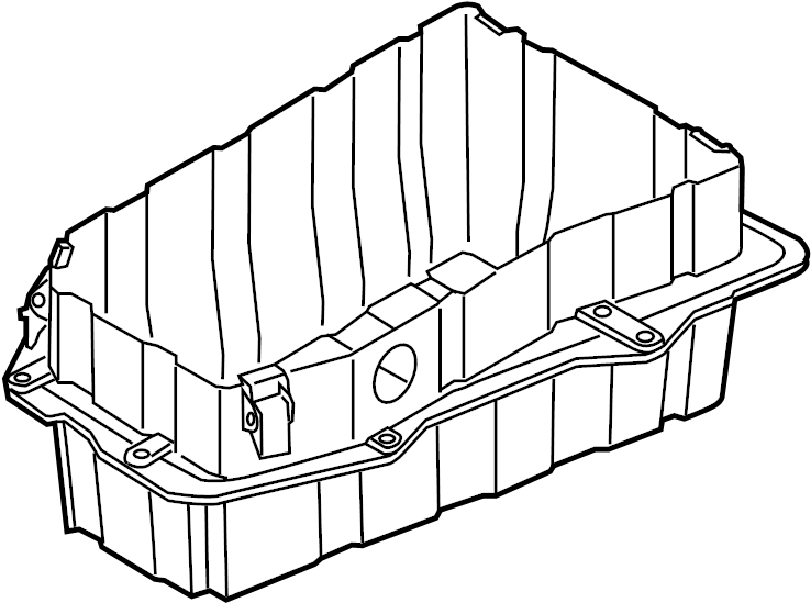 View 95850415100 Battery Tray Full-Sized Product Image