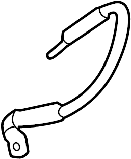 View 95860823510 Battery Ground Strap Full-Sized Product Image