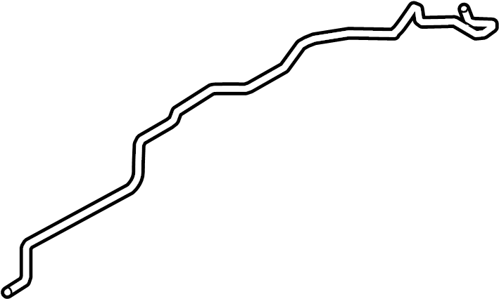 View 95835806201 Air Suspension Compressor Line (Rear) Full-Sized Product Image