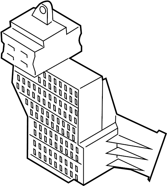 View 95861021200 Fuse Box (Right) Full-Sized Product Image