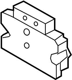View 95861810902 Parking Brake Control Module Full-Sized Product Image