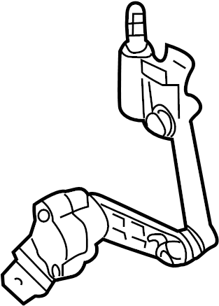 View 95834107500 Suspension Ride Height Sensor Full-Sized Product Image