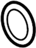 View 95534754200 Power Steering Hose O-Ring (Upper, Lower) Full-Sized Product Image