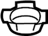 View 95552860602 Washer Fluid Strainer Full-Sized Product Image