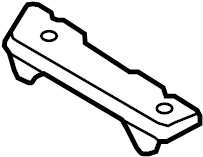 View 95864522500 Radio Amplifier Bracket Full-Sized Product Image