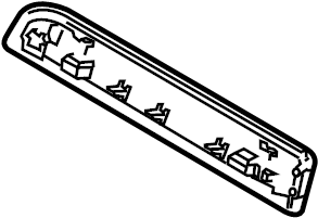 View 958522250001E0 Seat Back Panel (Right, Upper) Full-Sized Product Image