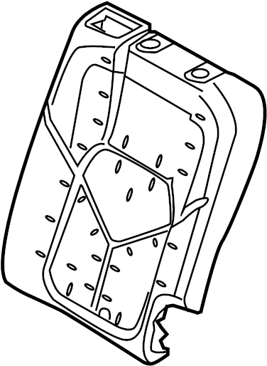 View 95852277530 Seat Back Cushion (Left) Full-Sized Product Image