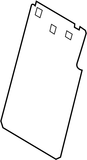 View 95852261100DE1 Seat Back Panel Full-Sized Product Image