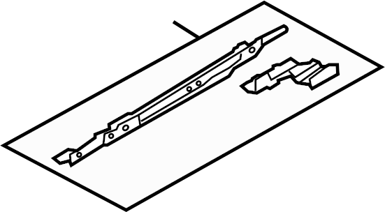 View 95856415300 Sunroof Guide Jaw Full-Sized Product Image