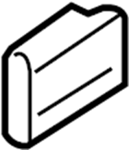 View 95855910700 Door Molding Clip (Lower) Full-Sized Product Image