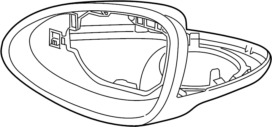 View 958731527119B9 Door Mirror Housing (Lower) Full-Sized Product Image