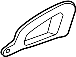 View 958555248014U0 Interior Door Handle Trim Full-Sized Product Image