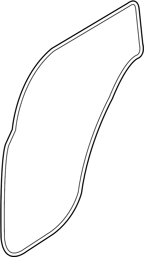 View 95853991100 Door Seal Full-Sized Product Image