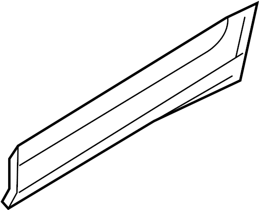 View 95855978900G2X Door Molding (Lower) Full-Sized Product Image