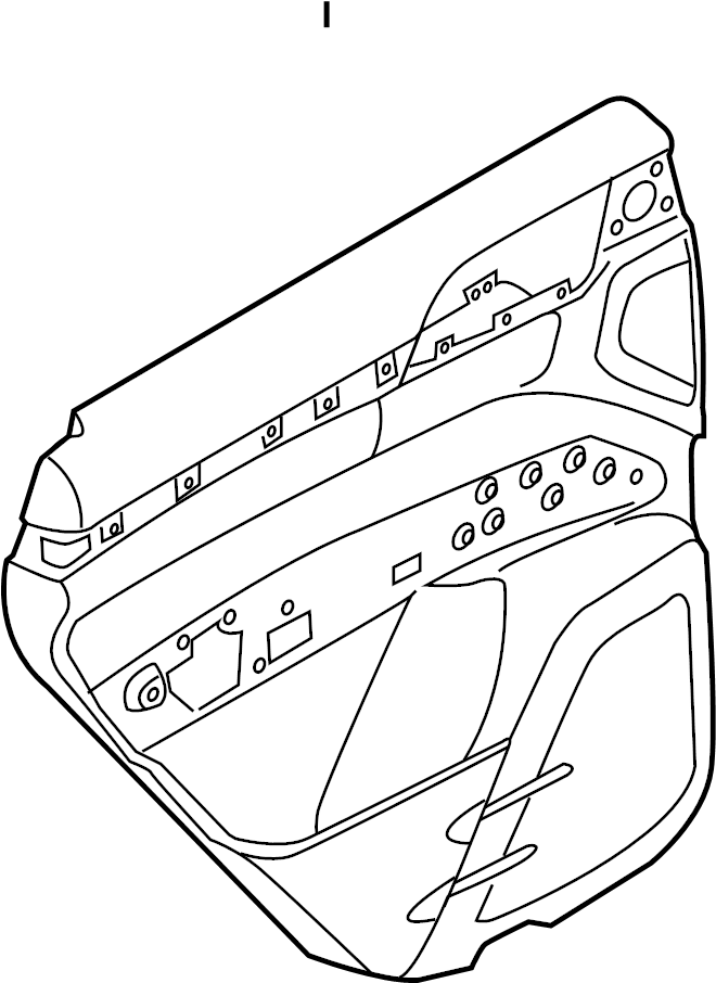 View 95855530221DM5 Door Interior Trim Panel (Right) Full-Sized Product Image