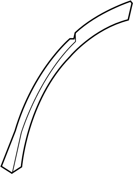 View 95855982750G2X Fender Flare (Rear) Full-Sized Product Image