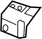View 95850267800GRV Quarter Panel Extension (Front) Full-Sized Product Image