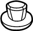 View N10608501 Rivet. Guard. Stone.  Full-Sized Product Image