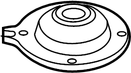 View 95835808710 Cap. Mount. Strut. Suspension. (Rear) Full-Sized Product Image