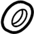 View 95535872200 Suspension Solenoid Seal Full-Sized Product Image