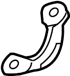 View 95533377701 Suspension Stabilizer Bar Bracket Full-Sized Product Image