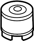 View 95533113501 Suspension Crossmember Insulator (Front, Rear) Full-Sized Product Image