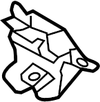 View 95851250506 Lock. Latch. (Rear, Upper) Full-Sized Product Image