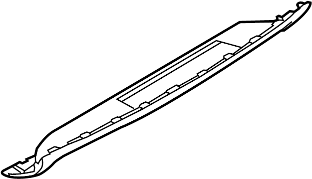 View 95850583450G2X Trim. (Rear, Upper, Lower) Full-Sized Product Image