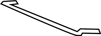 View 9Y0807343041 Grille Molding (Lower) Full-Sized Product Image