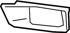 View 9Y0807162B Grille Molding (Upper, Lower) Full-Sized Product Image