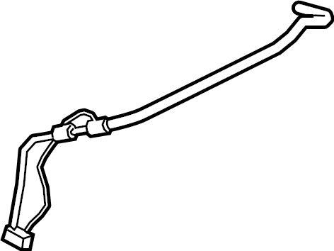 View 9Y0816738B Hose. Pipe. (Lower) Full-Sized Product Image