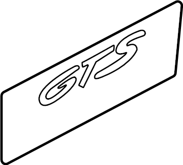 View 9Y0853155 Fender Emblem Full-Sized Product Image
