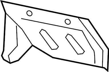 View 95880526300GRV Fender Apron Extension (Front, Rear) Full-Sized Product Image