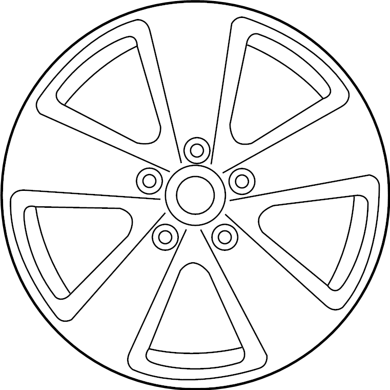 View 9Y0601025AR8Z8 Wheel Full-Sized Product Image