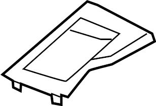 View 9Y1857038AOH7 Instrument Panel Trim Panel Full-Sized Product Image