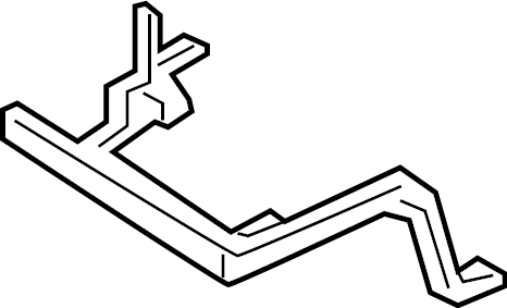 View 9Y0907815 CD Player Bracket (Lower) Full-Sized Product Image
