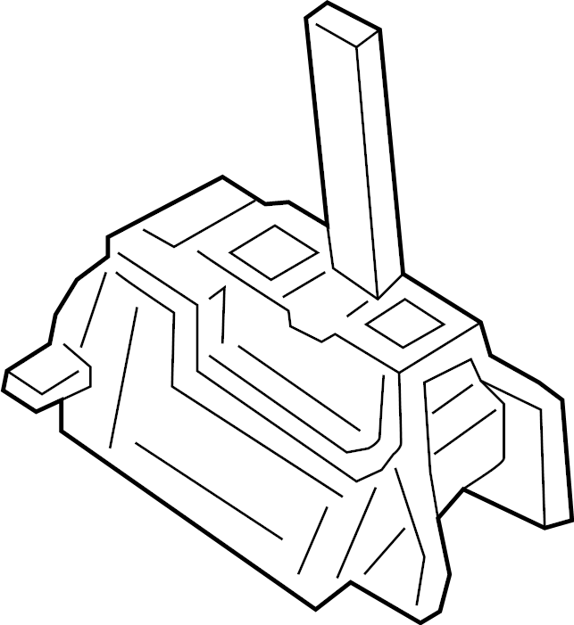 View 9Y0713041D Automatic Transmission Shift Lever Full-Sized Product Image