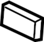 View PAB88674750OH7 Seat Back Panel Cap Full-Sized Product Image