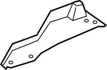 View 95882520700 Floor Pan Splash Shield Full-Sized Product Image