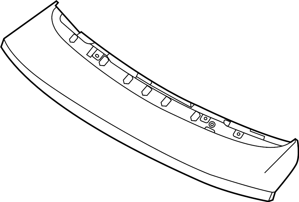 View 9Y3898932E Spoiler (Rear, Lower) Full-Sized Product Image