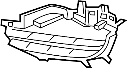 View 9875055540401C Grille (Lower) Full-Sized Product Image