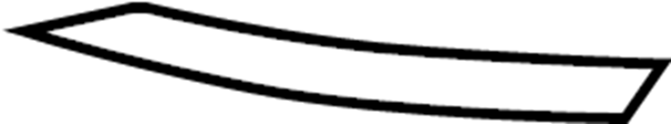 View 9875055570001C Grille Molding (Lower) Full-Sized Product Image