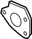 View 99750575102 Bumper Impact Absorber Seal Full-Sized Product Image