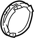 View 98763110700 Cap. Cover. (Front, Rear, Lower) Full-Sized Product Image