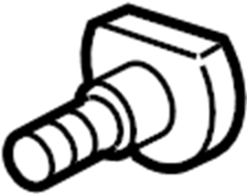 View 99762820500 Connector. Hose. Washer. (Front) Full-Sized Product Image