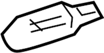 View 99963103390 Parking Light Bulb Full-Sized Product Image