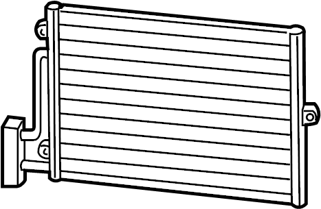 View 99757391102 A/C Condenser Full-Sized Product Image